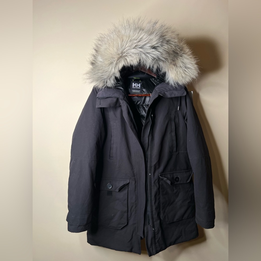 Women’s Helly Hansen Svalbard 2 Down Parka. Black… - image 1